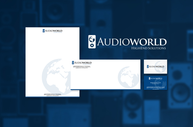 High end audio product logo, HI-FI logo design, Speaker logo