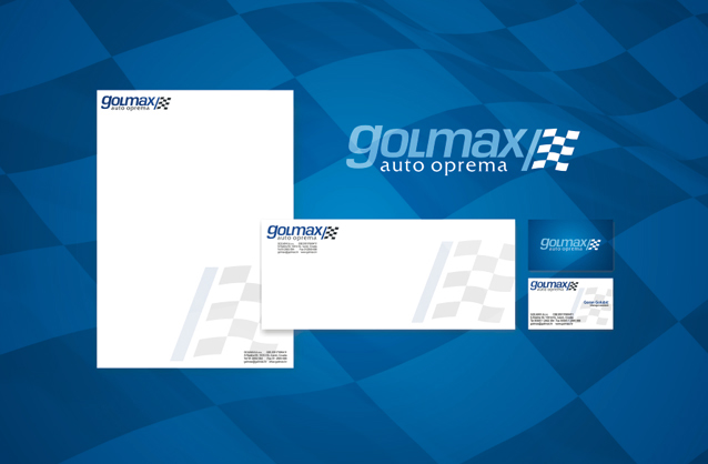 Checkered flag logo, Car accessories logo