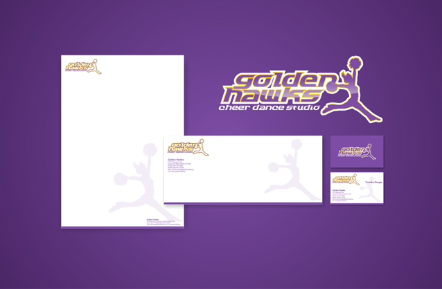 Cheerleader logo design, Cheer dance logo